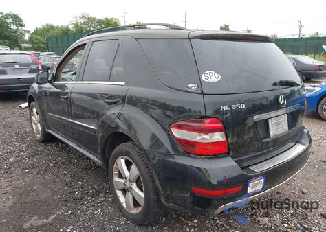 2011 Mercedes-Benz Ml 350 4Matic из США, поврежденный, VIN 4JGBB8GB6BA723725